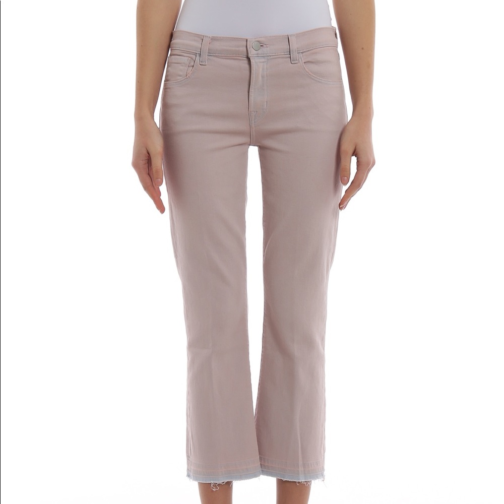 J Brand Selena Mid Rise Cropped